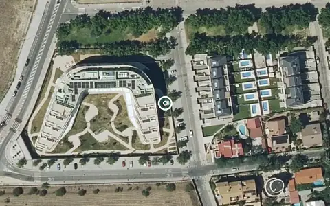 Vista aérea de la ubicación de Residencia Monteparís