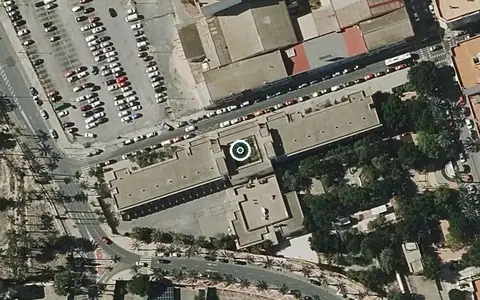 Vista aérea de la ubicación de Residencia y Centro de Día P.m.d. de Elx