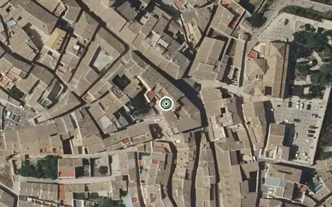 Vista aérea de la ubicación de Hospital de la Real Piedad