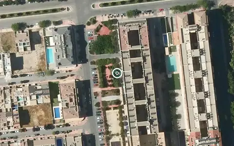 Vista aérea de la ubicación de Centro de Día para Mayores María Santísima de la Caridad y Consolación