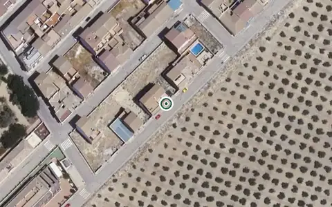 Vista aérea de la ubicación de Residencia para Personas Mayores Villa de Sabiote