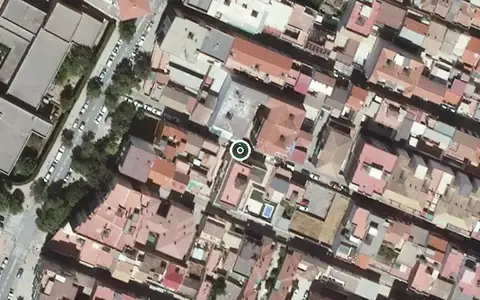 Vista aérea de la ubicación de Centro de Día para Mayores My Recreo