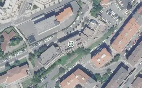 Vista aérea de la ubicación de Residencia Ancianos Sta María Magdalena Egoitza