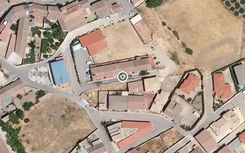 Vista aérea de la ubicación de Centro de Día para Mayores Darro