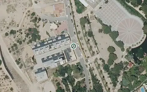 Vista aérea de la ubicación de Centro de Día para Personas Mayores Dependientes Montcalet