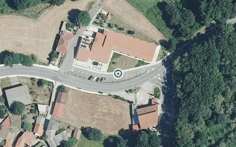 Vista aérea de la ubicación de Residencia para Persoas Maiores Virxe da Clamadoira