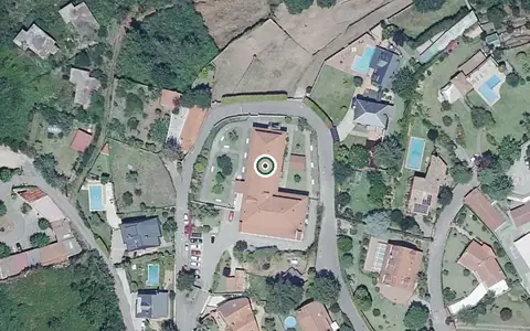 Vista aérea de la ubicación de Residencia Bellavista Care