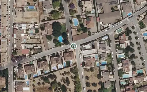 Vista aérea de la ubicación de Centro Residencial para Mayores Espartinas Geriátrico