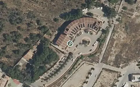Vista aérea de la ubicación de Residencia de Ancianos la Purísima