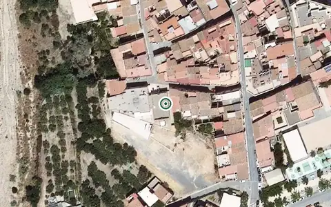 Vista aérea de la ubicación de Residència Mare de Déu de la Riera