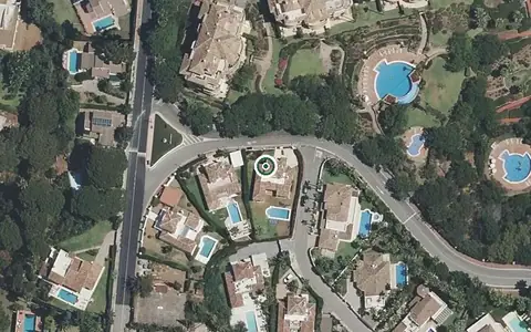 Vista aérea de la ubicación de Experiencia Piloto Marbella Senior Living