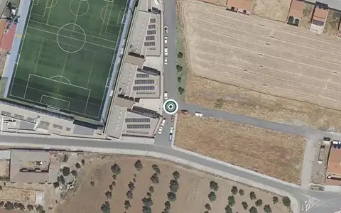 Vista aérea de la ubicación de Centro de Día para Mayores Infanta Leonor