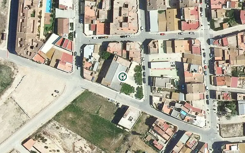 Vista aérea de la ubicación de Centre de dia de Sant Jaume d'Enveja