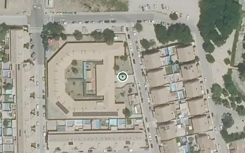 Vista aérea de la ubicación de Residencia de Mayores Albor