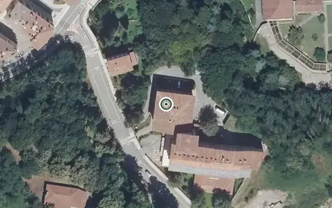 Vista aérea de la ubicación de Residencia San Martín Egoitza