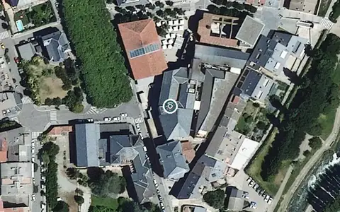 Vista aérea de la ubicación de Centre de dia per a gent gran el Canal del Cristall