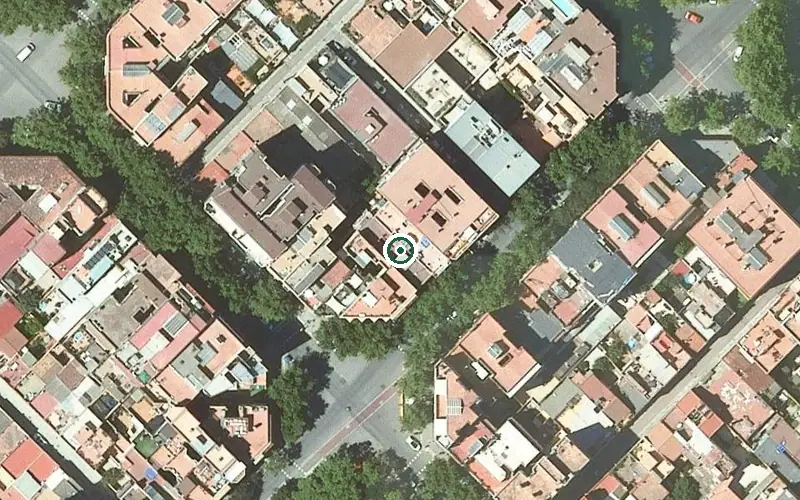 Vista aérea de la ubicación de Acolliment a la Vellesa