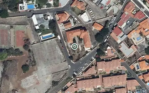 Vista aérea de la ubicación de Residencia Mayores Femac