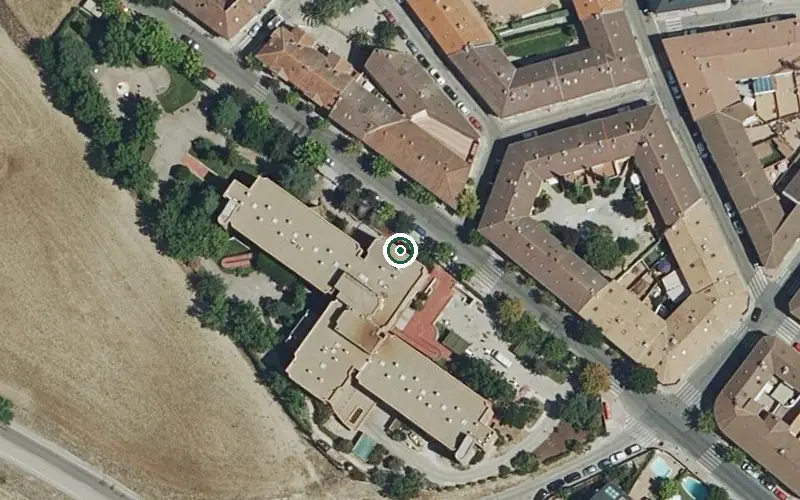 Vista aérea de la ubicación de Residencia Geriasa (Brunete)