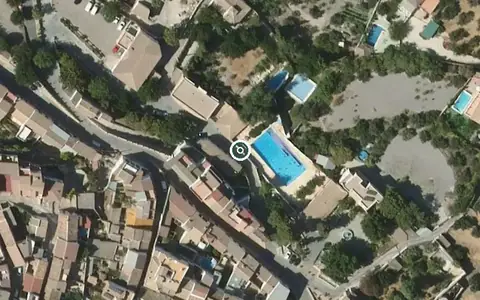 Vista aérea de la ubicación de Centro de Día de Mayores Divina Pastora