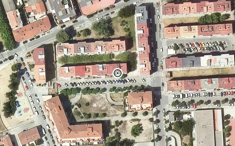 Vista aérea de la ubicación de Centre de dia per a Gent Gran Santa Perpètua de Mogoda
