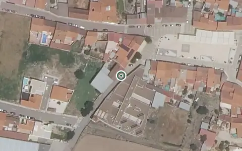 Vista aérea de la ubicación de Residencia de Mayores con Centro de Día de Torre de Miguel Sesmero
