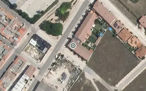 Vista aérea de la ubicación de Residencia Personas Mayores Sta. Mª de los Martires