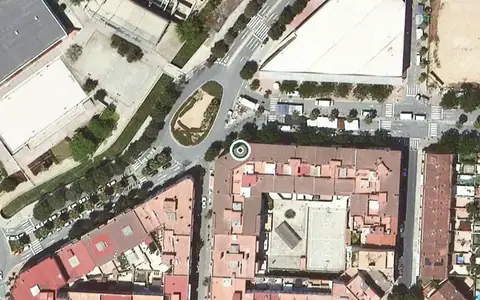 Vista aérea de la ubicación de Centre de dia Cinc Pins