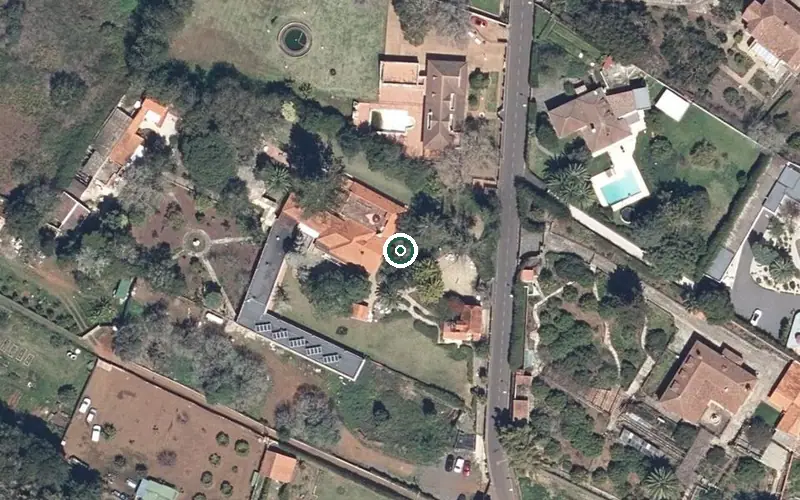 Vista aérea de la ubicación de Parque Residencial Mayores Magnolia