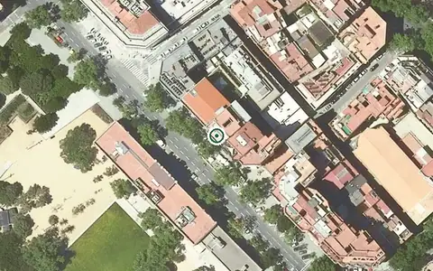 Vista aérea de la ubicación de Lepant Residencial centre de dia