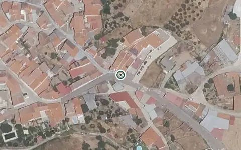 Vista aérea de la ubicación de Centro Residencial con Centro de Día de Pescueza