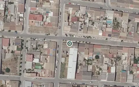 Vista aérea de la ubicación de Centro Residencial para Mayores Cruz Blanca