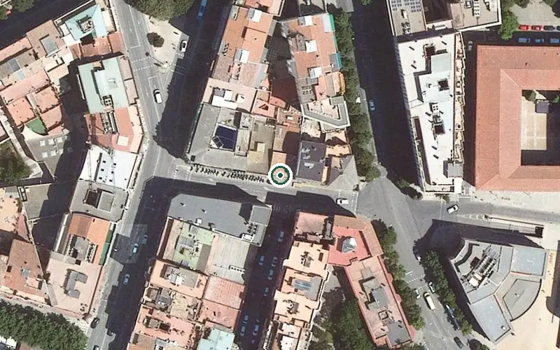 Vista aérea de la ubicación de Centre de dia Girona