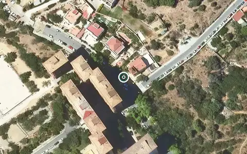 Vista aérea de la ubicación de Residència Sol de Tardor