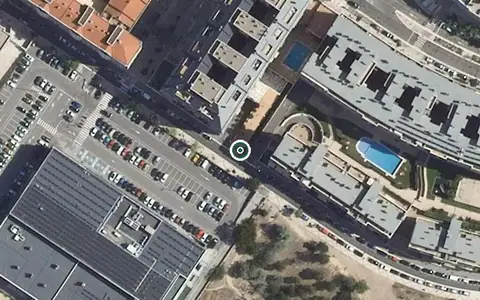 Vista aérea de la ubicación de Residencia de Personas Mayores (Parquesol)