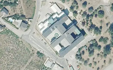 Vista aérea de la ubicación de Residencia Virgen de los Milagros