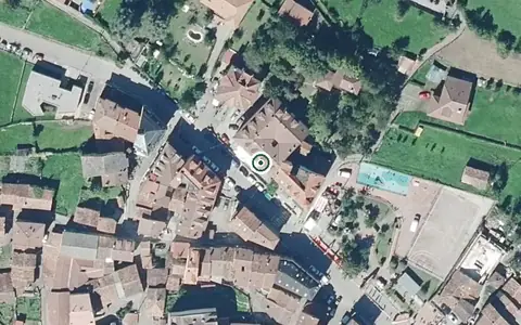 Vista aérea de la ubicación de Residencia La Minería