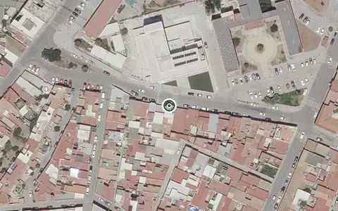 Vista aérea de la ubicación de Residencia para Mayores Gómez Ulla