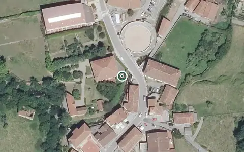 Vista aérea de la ubicación de Residencia Emilia Mitxelena Egoitza