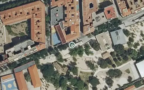 Vista aérea de la ubicación de Centro de Día Municipal Casino de la Reina