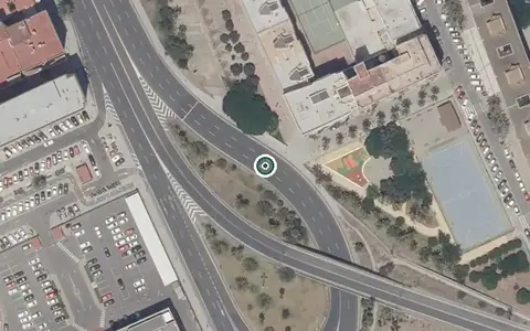 Vista aérea de la ubicación de Residencia para Personas Mayores Bahia