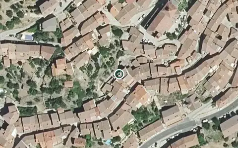 Vista aérea de la ubicación de Residencia para Mayores el Pinar de Pedro Bernardo