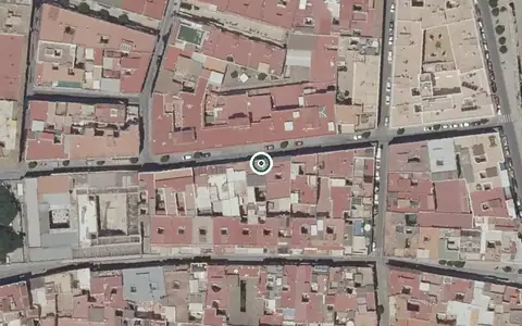 Vista aérea de la ubicación de Centro Residencial para Mayores la Milagrosa - Sevilla