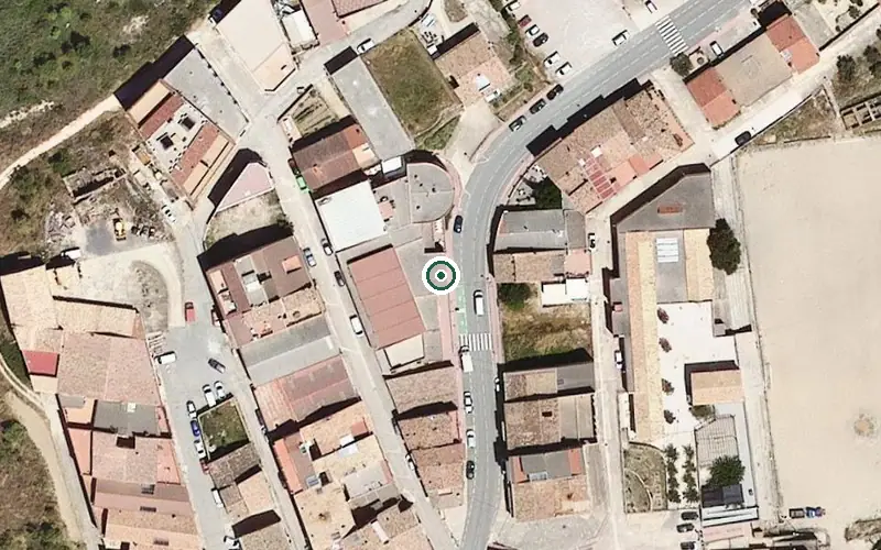 Vista aérea de la ubicación de Centre de dia - Horta de Sant Joan
