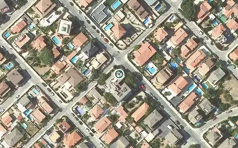Vista aérea de la ubicación de Residencia asistida Albarrosa II