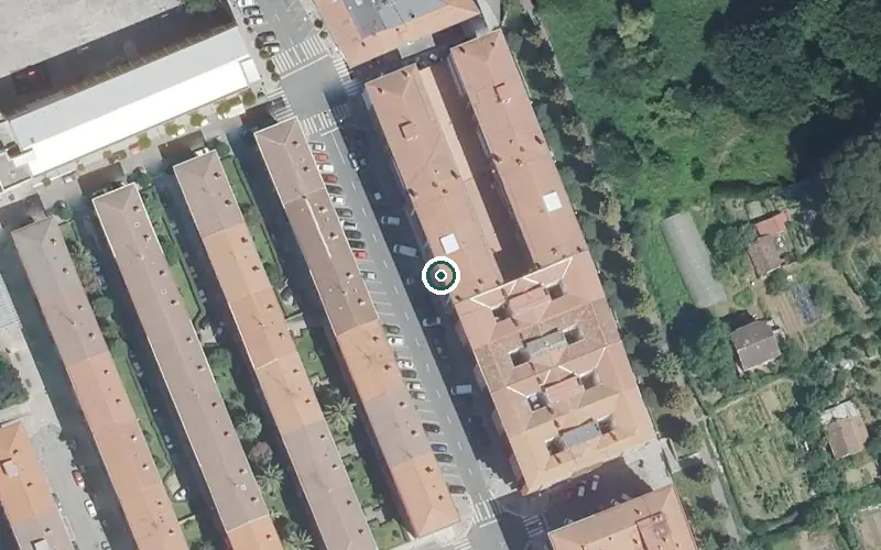 Vista aérea de la ubicación de Residencia Anai Cantero II Egoitza