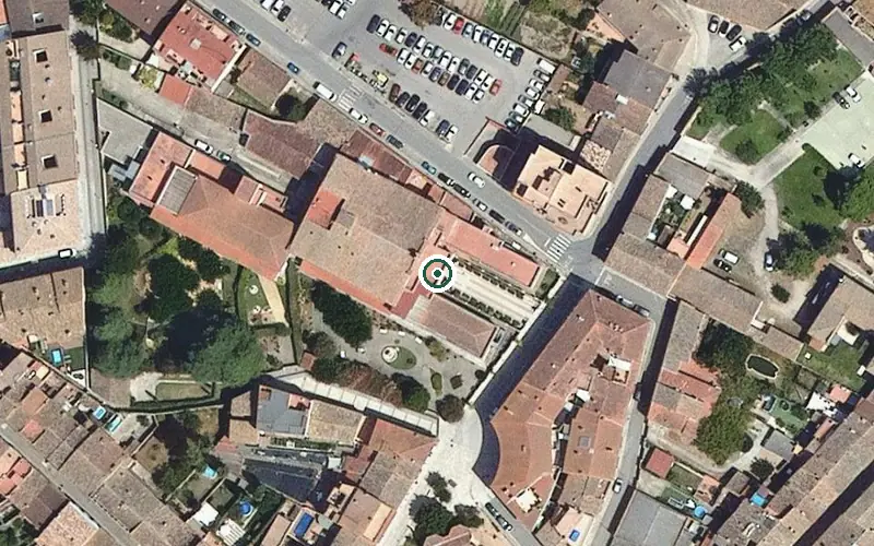 Vista aérea de la ubicación de Hogar Santa Teresa Jornet