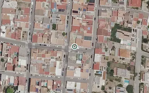 Vista aérea de la ubicación de Centro Residencial Virgen de la Estrella