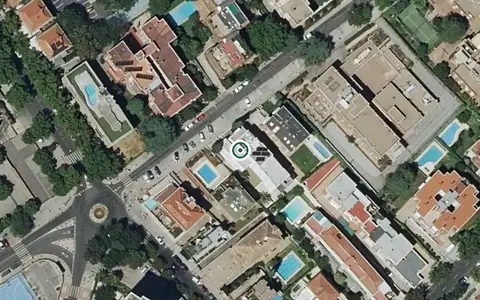 Vista aérea de la ubicación de Residencia Concesol