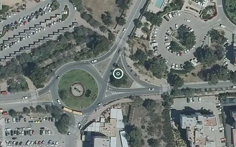 Vista aérea de la ubicación de Centro de día Costa D'En Blanes